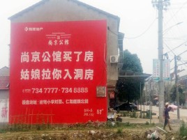 会泽墙体广告在乡镇、农村市场的媒体优势