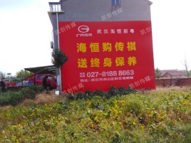 会泽墙体广告影响褪色的因素