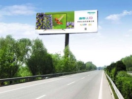 会泽高速擎天柱广告牌的特点和优势