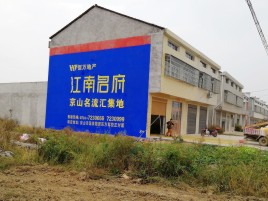 会泽农村墙体广告在不同形式上面展现的不同特色