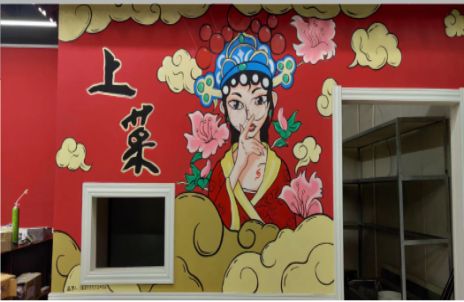 会泽墙体彩绘的发展和应用