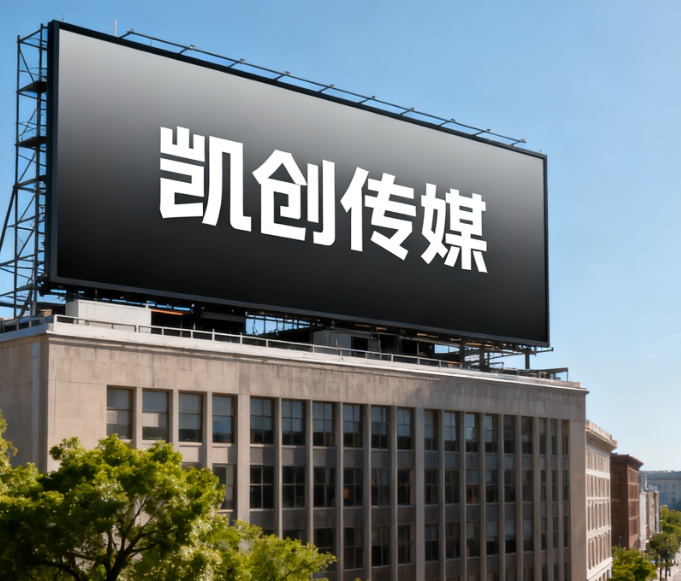 会泽户外广告牌的设计与制作