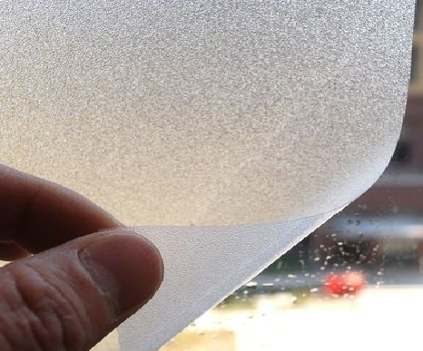 会泽玻璃门外面粘广告用什么材料好？